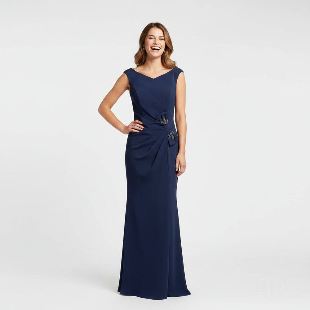 Gia Franco navy dress, size 6
